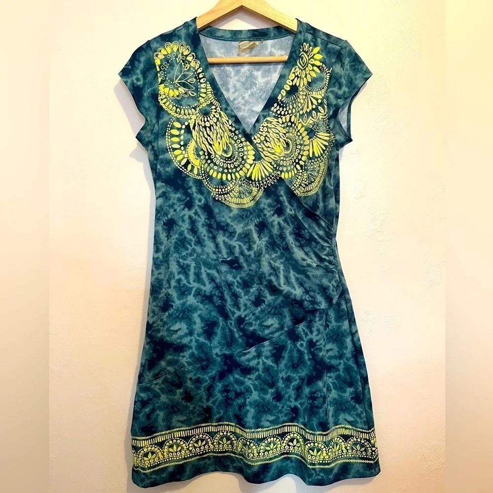 Athleta Women's Nectar Active Faux Wrap Dress - Picture 1 of 12